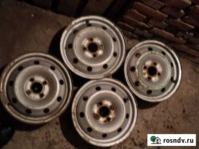 Диски штампованные R14 от Рено Рязань - изображение 1