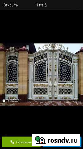 Ворота кованные не бу Назрань - изображение 1