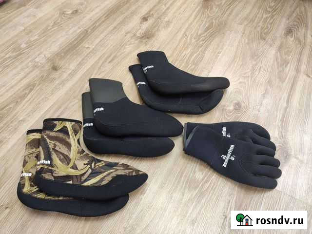 Носки и перчатки Hammerfish Дзержинск - изображение 1