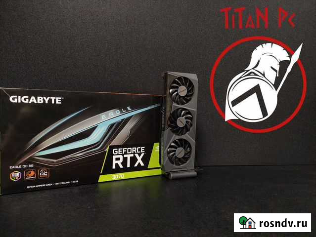 Gigabyte RTX 3070 Eagle OC (no LHR) 8gb / Обмен Нижний Новгород - изображение 1