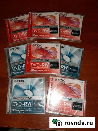 TDK DVD-RW диски 30 min 1.4Gb Уфа - изображение 1