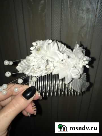 Украшение для свадебной прически Владимир - изображение 1