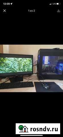 Игровой компьютер с монитором Якутск - изображение 1