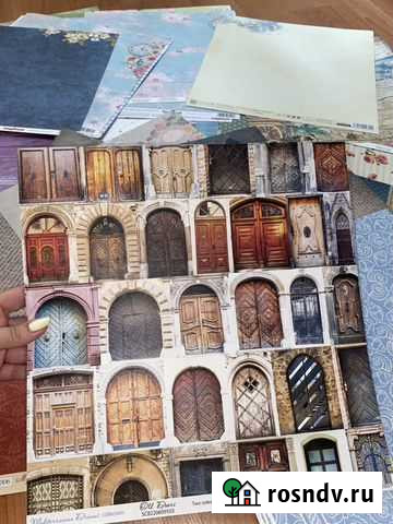 Бумага для скрапбукинга 60 листов Пермь - изображение 1