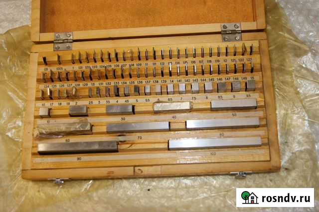 Концевые меры длинны кмд №1 Строитель - изображение 1