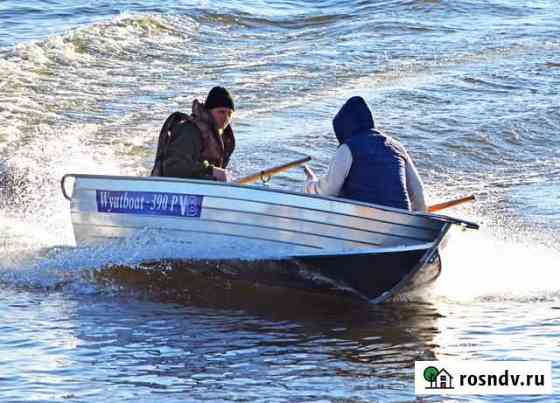 Алюминиевая моторная лодка Wyatboat 390Р новая Красноярск