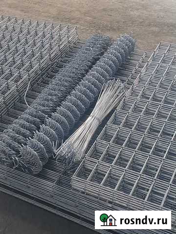 Сварные оцинкованные габионы, сетка, столбы, забор Клин - изображение 1