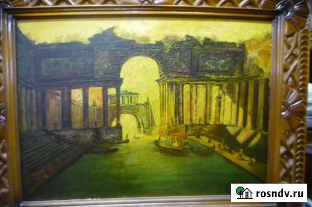 Картина копия Гюбер Робер Архетиктурный пейзаж Иркутск - изображение 1