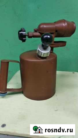 Паяльная лампа СССР с чугунным эжектором Тольятти - изображение 1