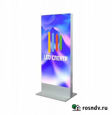 Рекламный видеопилон (видеоэкран) для ТЦ Оренбург - изображение 1