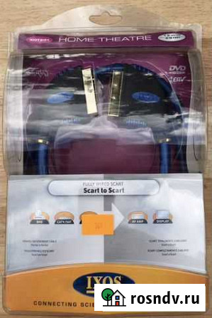Кабель ixos (Scart to Scart) 1,5 m Магнитогорск - изображение 1