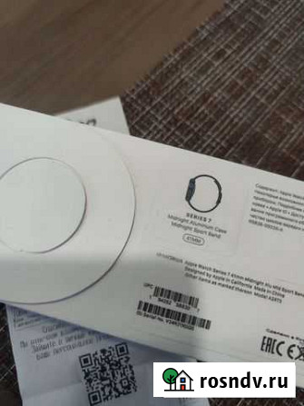 Apple watch новые series 7 41mm черные Уфа - изображение 1