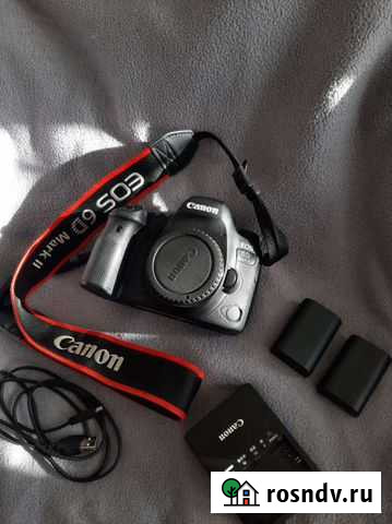 Зеркальный фотоаппарат Canon 6d mark ii Калининград - изображение 1