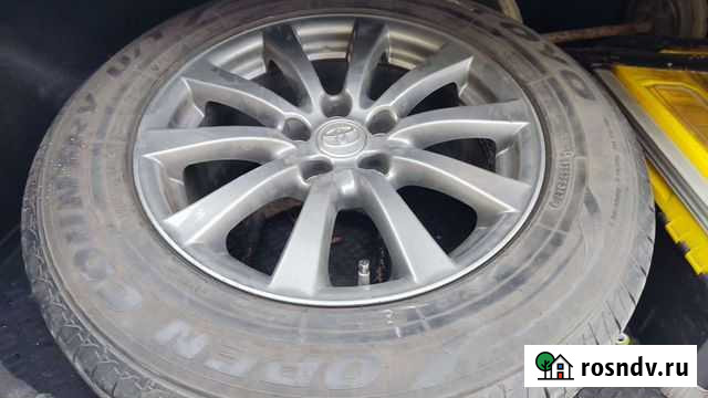 Продам оригинальные колёса от rav4 Калининград - изображение 1