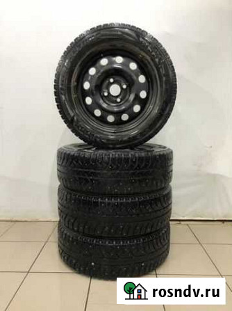 Колеса Bridgestone Зимние шипованные 185/65/15 Саранск - изображение 1