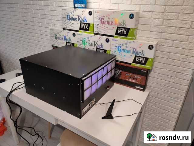 RTX 3080 GameRock в продувном кейсе Иркутск - изображение 1