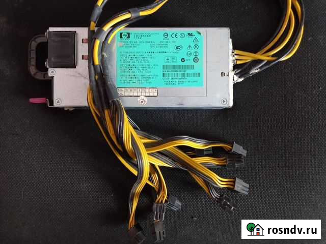 Блок питания HP 1200вт для майнинга Тюмень - изображение 1