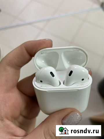 Беспроводные наушники apple airpods 1 оригинал Новый Уренгой - изображение 1