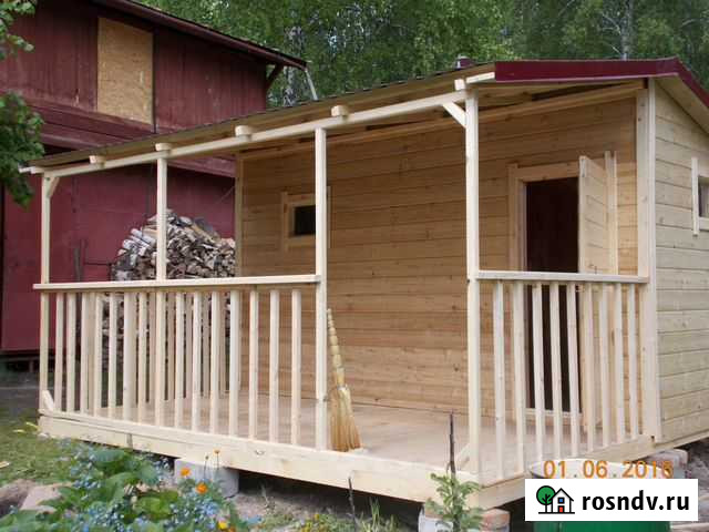 Мобильная банька 2х3 под ключ Б-35 Шелехов - изображение 1