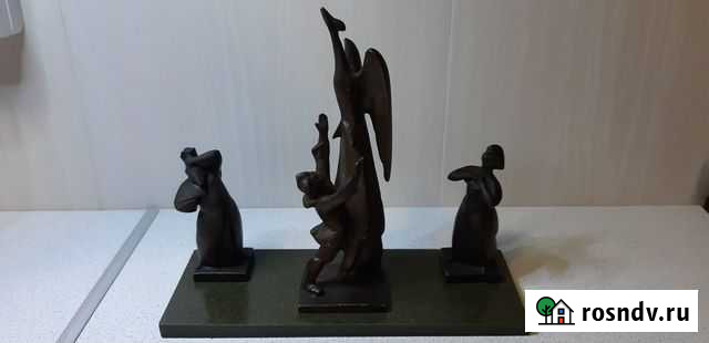 Статуэтка Иван царевич и жар птица,бронза Череповец - изображение 1