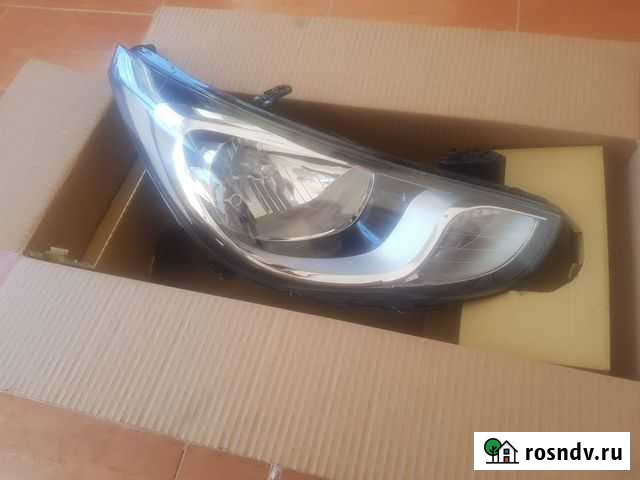 Фара на Hyundai Solaris 1 Каспийск - изображение 1