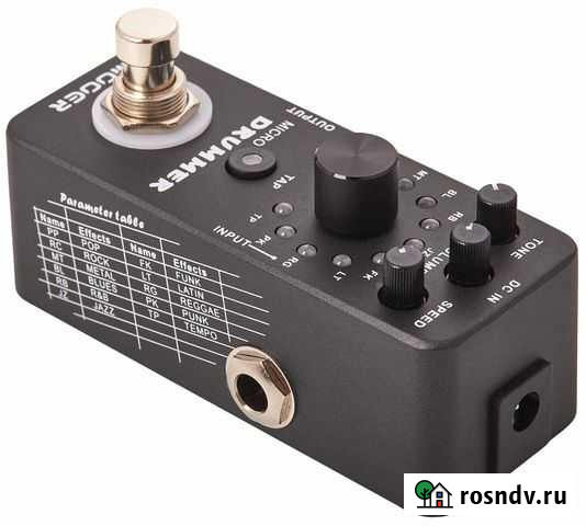 Мини-педаль драм-машина Mooer Micro Drummer Иркутск - изображение 1