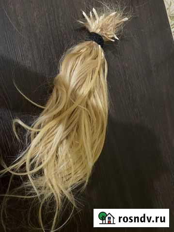 Волосы для наращивания блонд бу Благовещенск - изображение 1