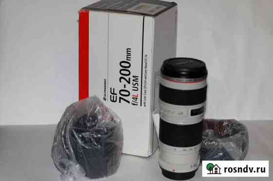 Canon 70-200 f4 Новосибирск
