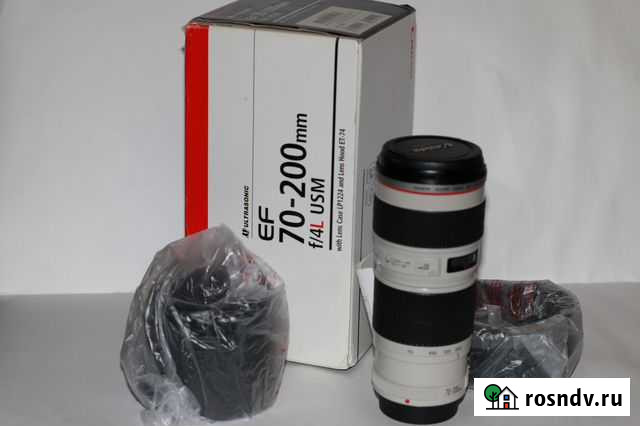 Canon 70-200 f4 Новосибирск - изображение 1