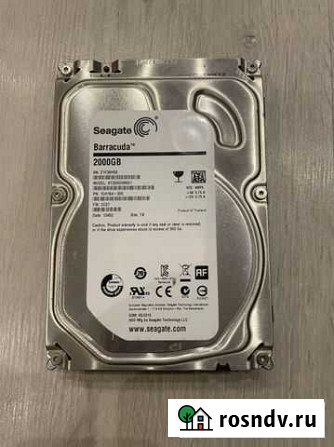 Жесткий диск seagate barracuda hdd 2tb 2000gb Нижний Новгород - изображение 1