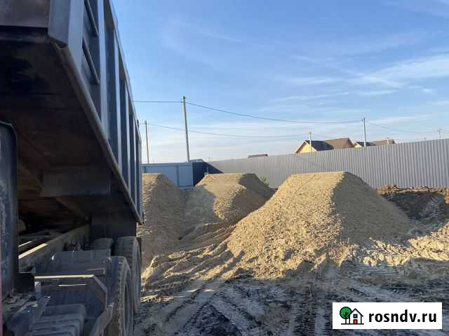 Доставка пгс песок щебень Тюмень - изображение 1