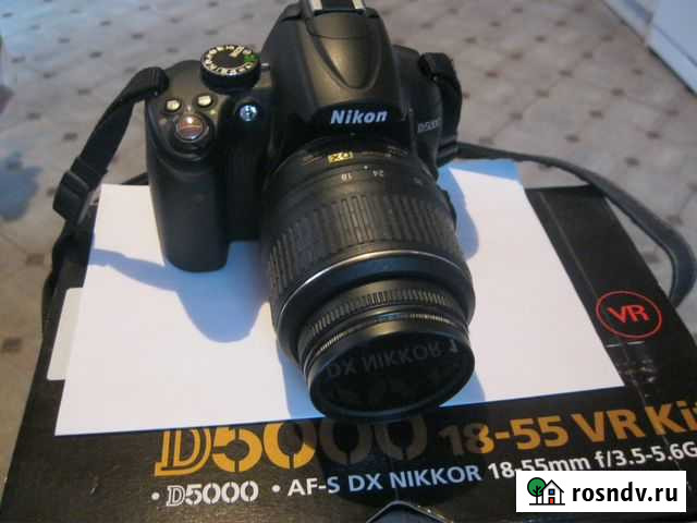 Фотоаппарат зеркальный Nikkon D5000 AF-S 18-55 Калуга - изображение 1