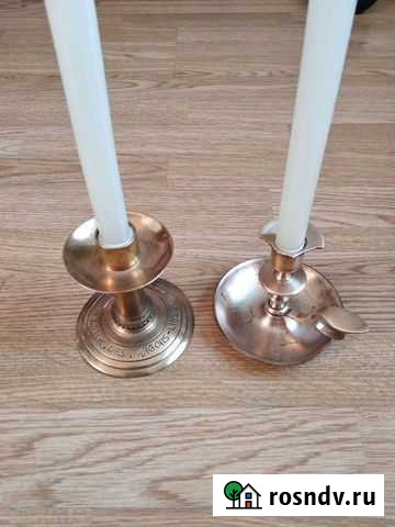 Бронзовые подсвечники:Франция-1900г. Второй-4500 Курган - изображение 1