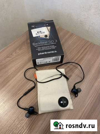 Беспроводные наушники plantronics black beat go 3 Москва - изображение 1