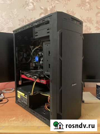 Игровой пк i3 8100/8gb ddr4/4gb video r9 380x xfx Тольятти - изображение 1