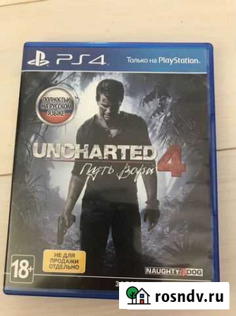 Игра Игра playstation4 Uncharted4 Ангарск - изображение 1