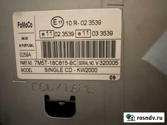 Магнитола штатная ford focus 2. 08-11год Сургут - изображение 1