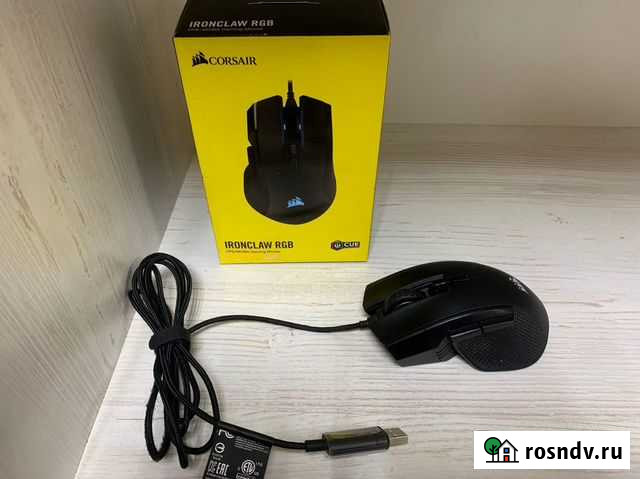 Игровая мышь Corsair Ironclaw RGB Барнаул - изображение 1