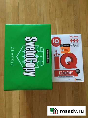 Офисная бумага SvetoCopy A4, IQ Санкт-Петербург - изображение 1