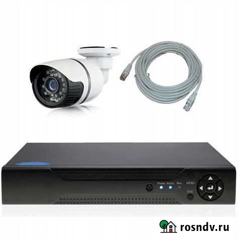 Комплект видеонаблюдения PST IPK01сh-POE Калининград - изображение 1