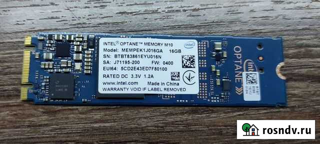Intel optane ssd Пенза - изображение 1
