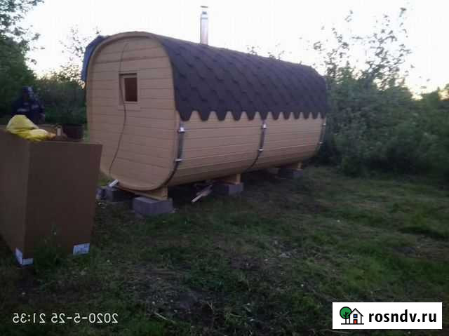 Баня бочка под ключ Бежецк - изображение 1