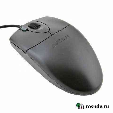 Мышь A4Tech OP-620D-B, черн., PS/2 Пермь