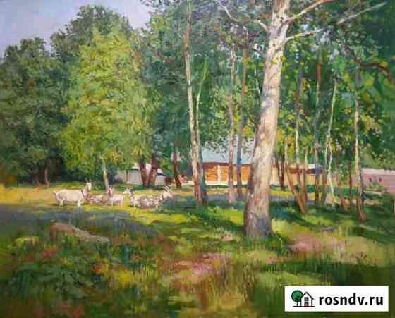 Картина маслом Ковров