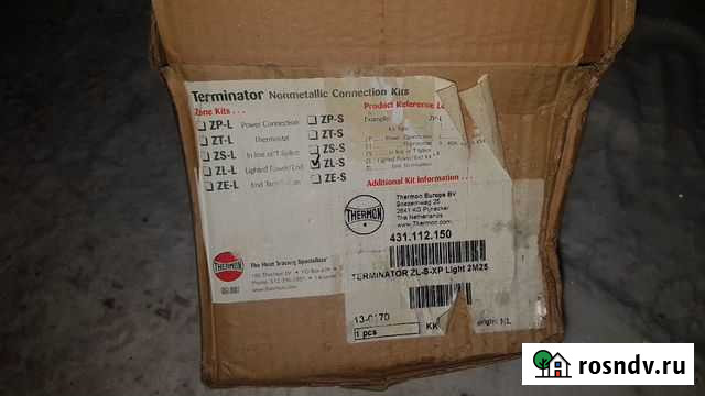 Thermon terminator ZI-S. thermon terminator ZE-B Тюмень - изображение 1