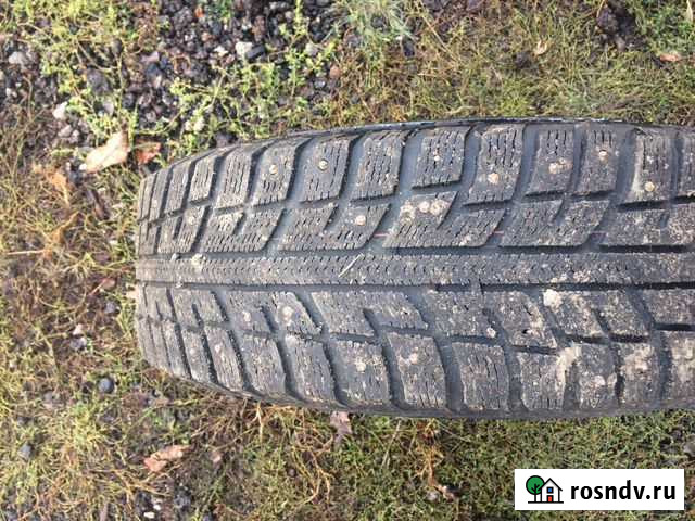 Продаю комплект зимней с дискамина хендай солярис Альменево - изображение 1