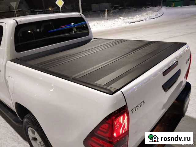 Крышка алюмин 4 секции Toyota Hilux Revo 2015+ Ижевск - изображение 1