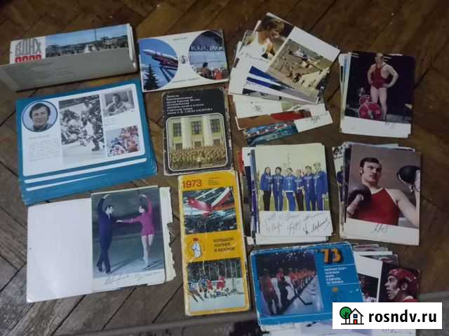 Открытки СССР спорт наборы и многое другое Воронеж - изображение 1
