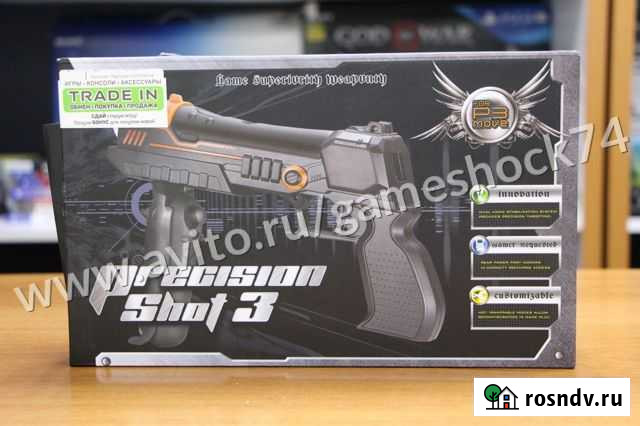 Пистолет Playstation 3 PS3 Move PM100 Челябинск - изображение 1