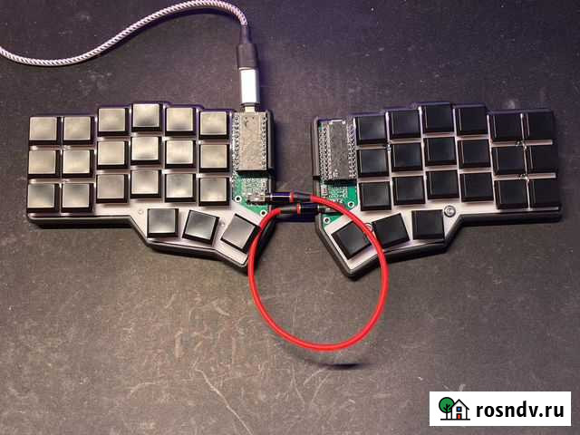 Механическая сплит клавиатура Corne kailh choc Сочи - изображение 1